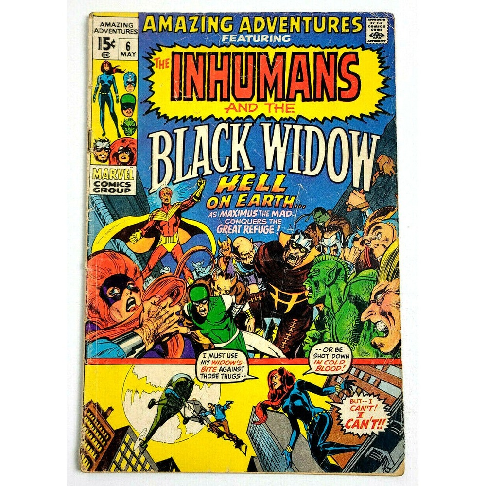 INHUMANS # 6 - (1971) MARVEL COMICS